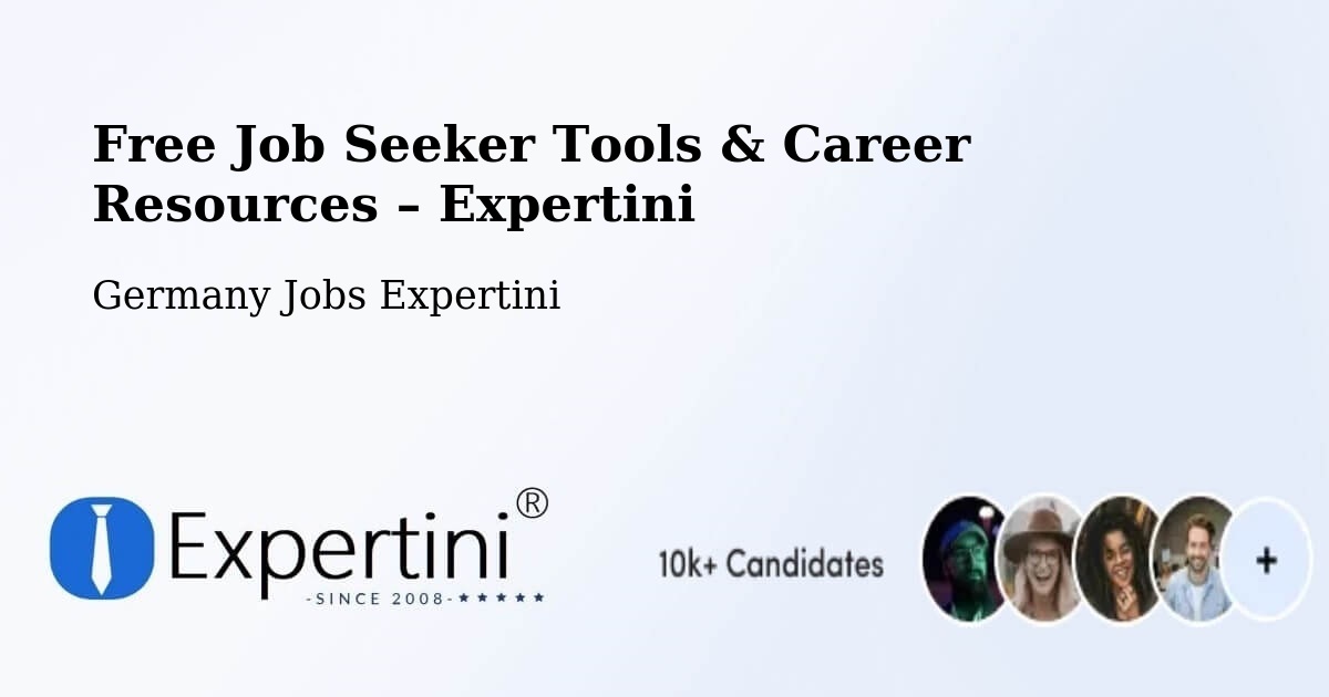 Free Job Seeker Tools & Career Resources – Emden - Emden, Germany Jobs Expertini