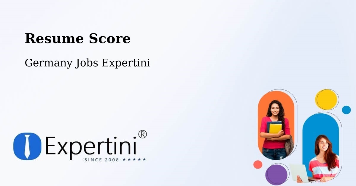 Resume Score & Job Description Match Tool – Emden - Germany Jobs Expertini